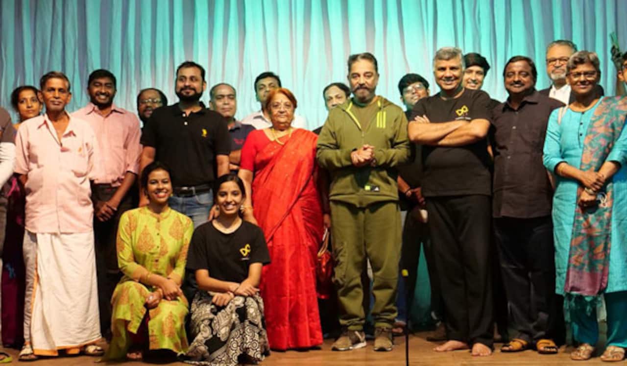 மரணத்துடனான உரையாடலாக அமைந்துள்ளது “விநோதய சித்தம்”  நாடகம் - கமல் பாராட்டு