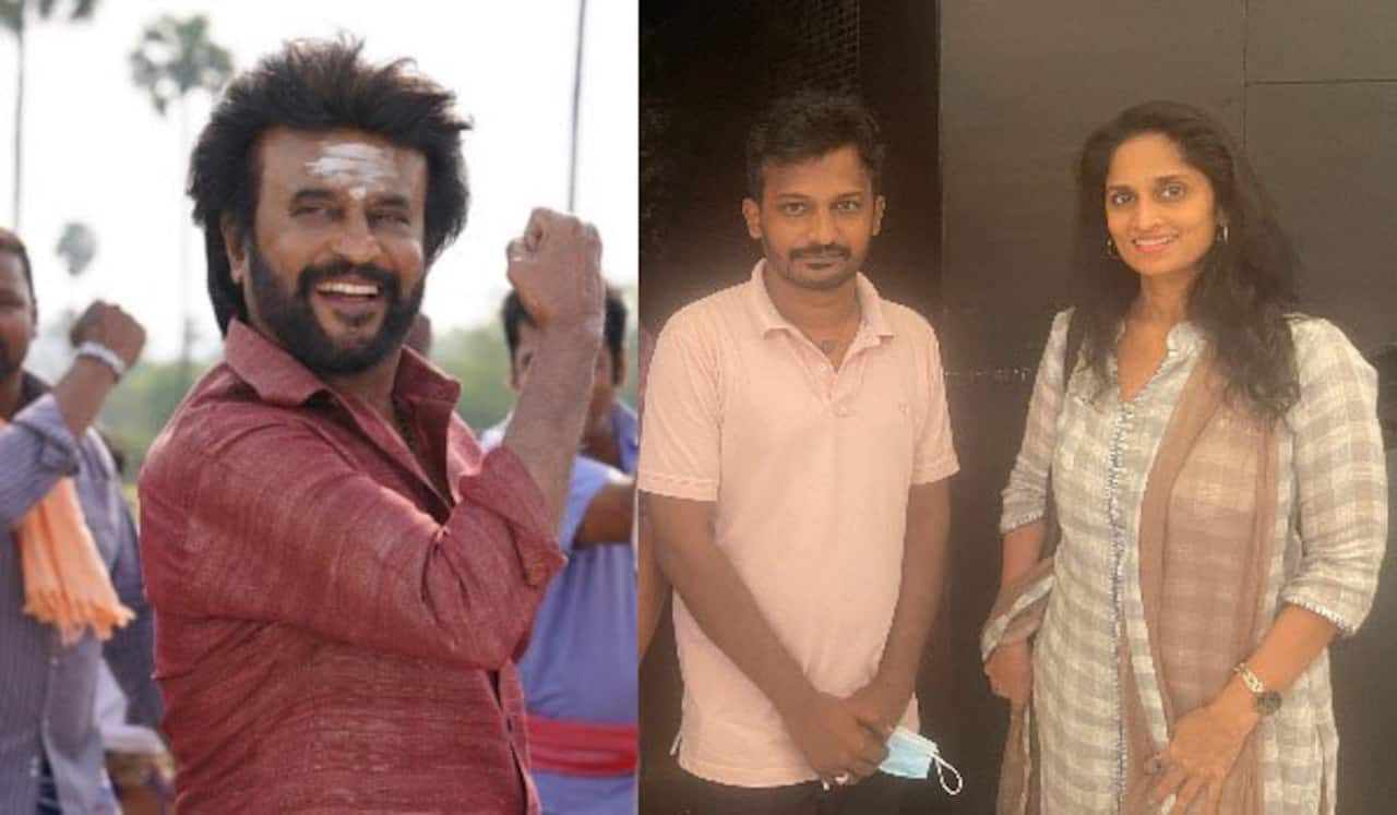 ரசிகர்களுடன் அமர்ந்து அண்ணாத்த படம் பார்த்த ஷாலினி