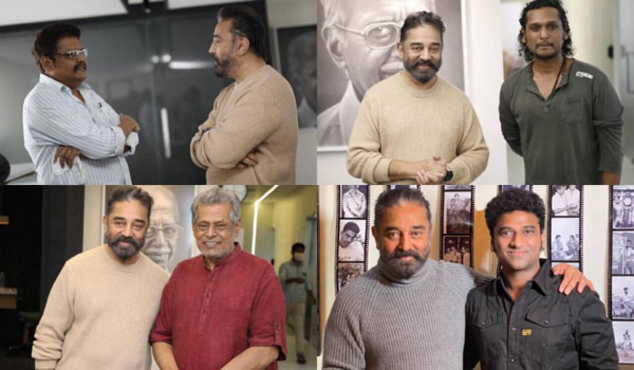 பிரபலங்களை அழைத்து பிறந்தநாள் கொண்டாடிய கமல்