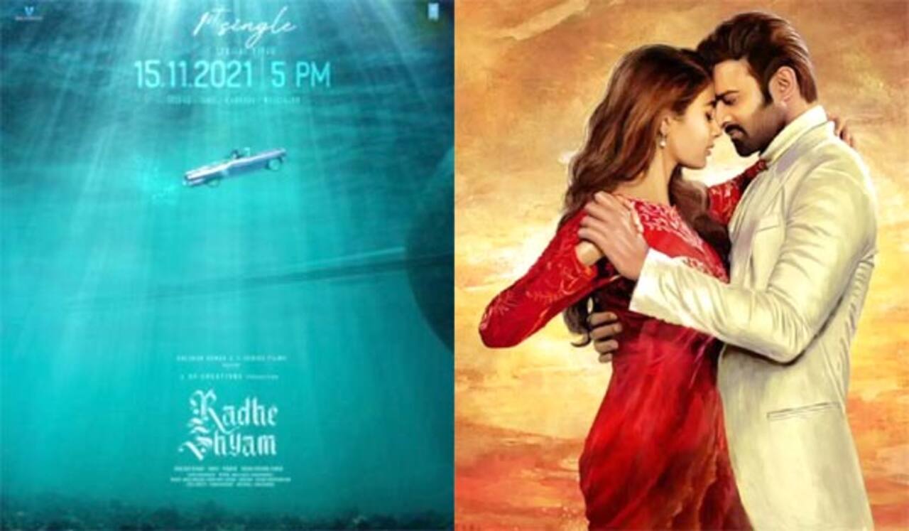 ராதேஷ்யாம் முதல் பாடல் திங்களன்று வெளியாகிறது