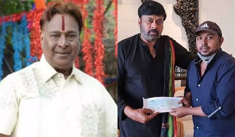 டான்ஸ் மாஸ்டர் சிவசங்கர் சிகிச்சைக்கு உதவிய சிரஞ்சீவி