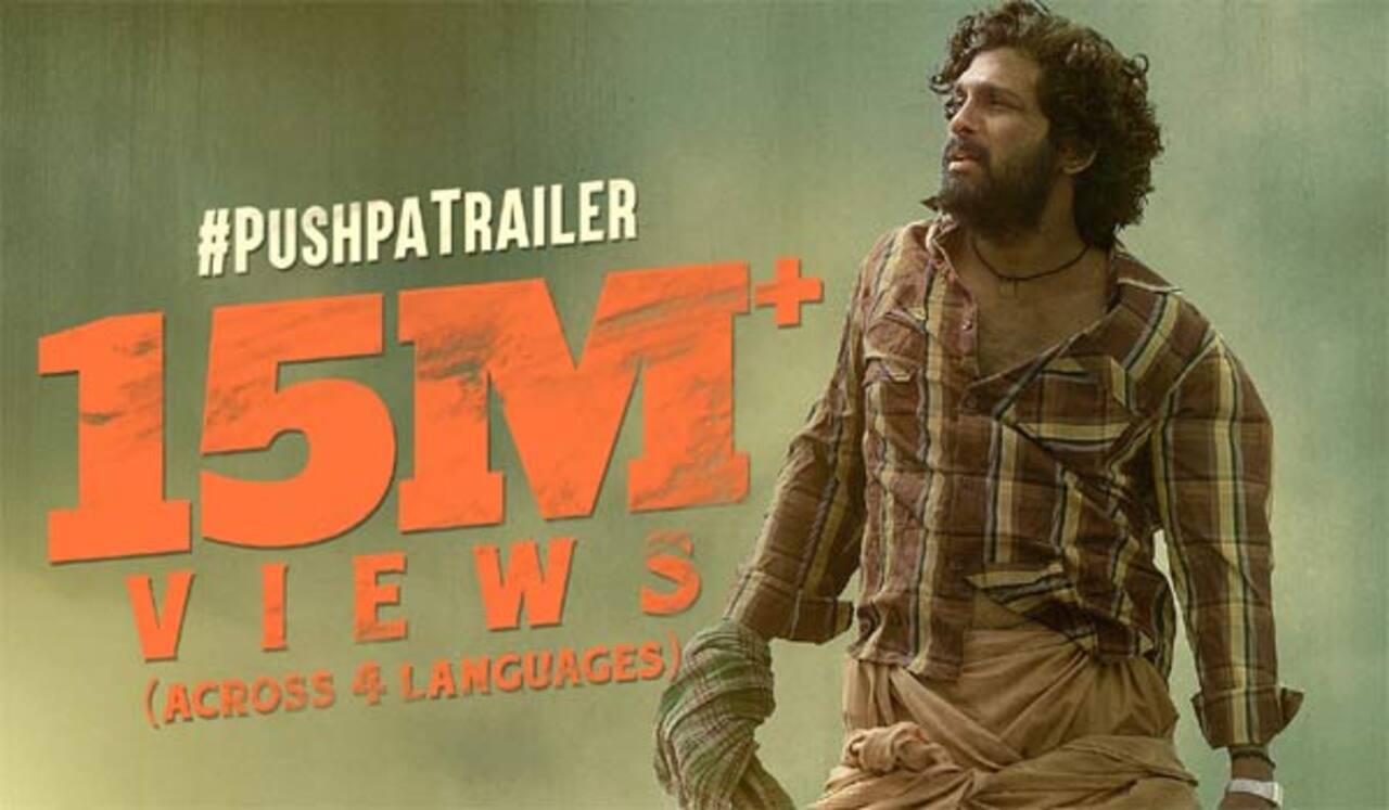சில மணி நேரங்களில் 15 மில்லியனைக் கடந்த புஷ்பா டிரைலர்