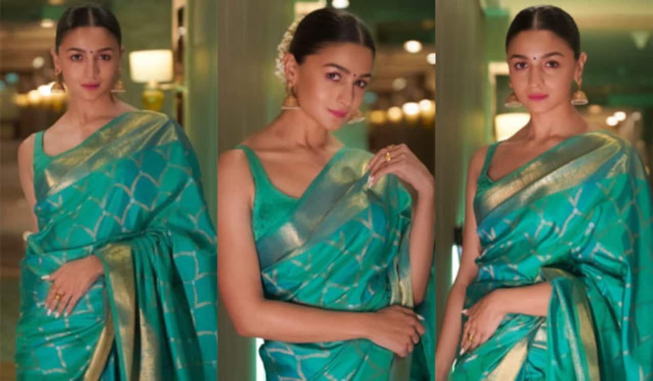 தமிழ்ப் பெண் போல வந்த ஆலியா பட்