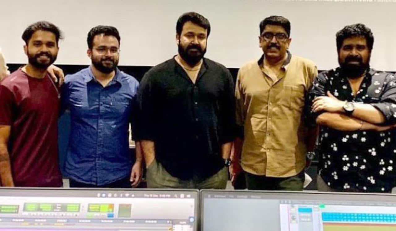 ஆராட்டு டப்பிங்கை முடித்த மோகன்லால்