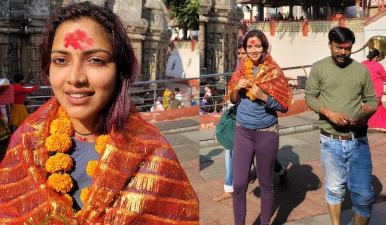 காமாக்கியா கோவிலில் தரிசனம் செய்த அமலாபால்