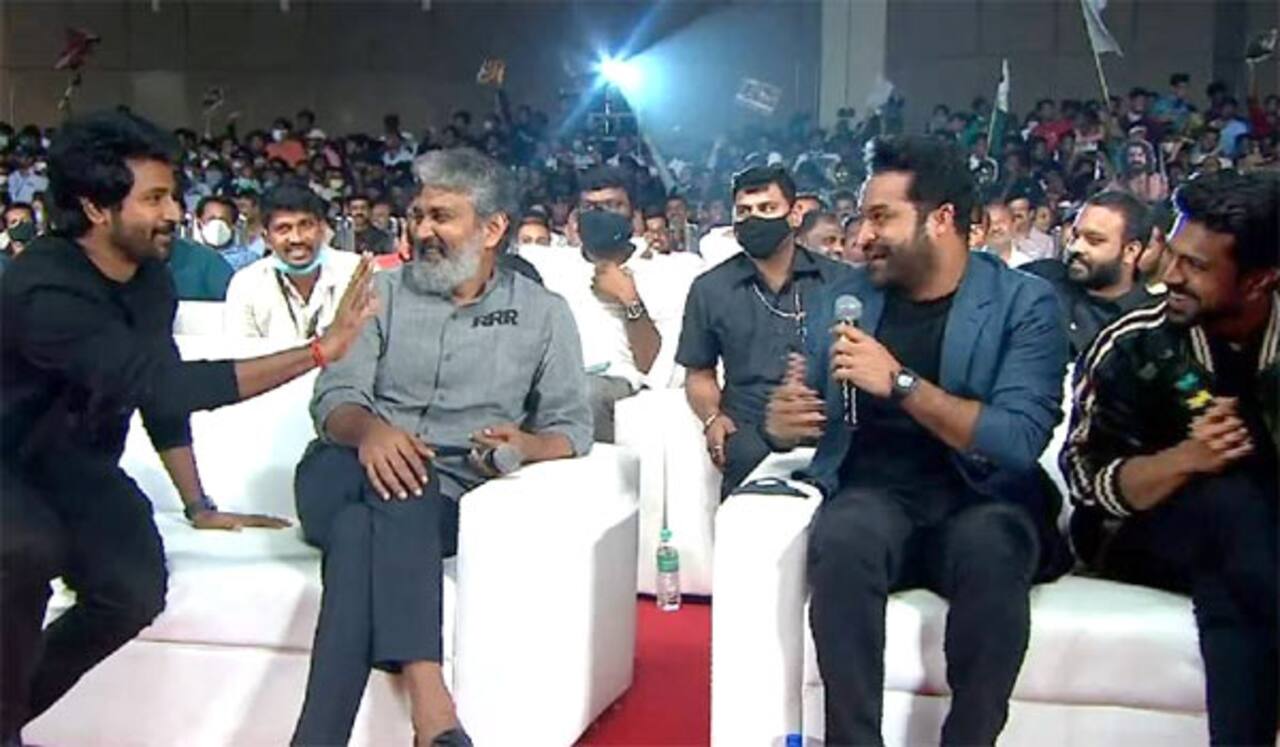 ஆர்ஆர்ஆர் விழாவில் டான் பட பிரமோஷன் : பதறிய சிவகார்த்திகேயன்