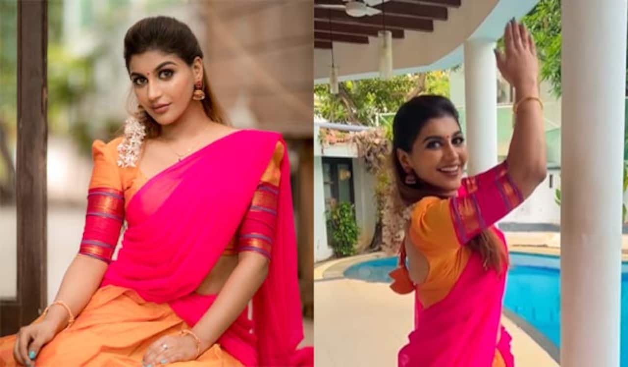 புஷ்பா  பட பாடலுக்கு நடனமாடிய யாஷிகா ஆனந்த்!