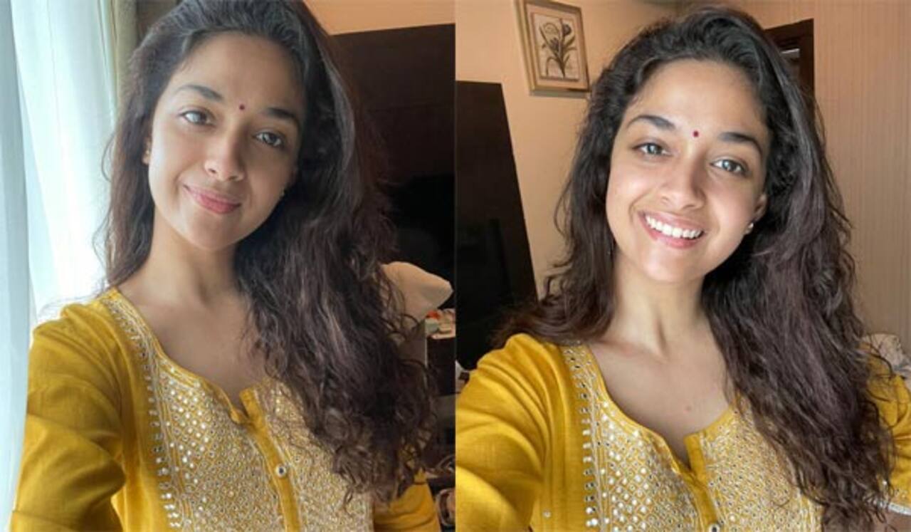 கொரோனா நெகட்டிவ்; கீர்த்தி சுரேஷ் மகிழ்ச்சி