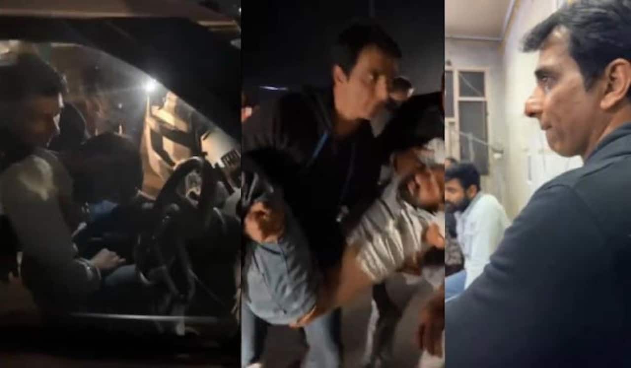 கார் விபத்தில் சிக்கிய இளைஞன் உயிரை காப்பாற்றிய சோனு சூட்