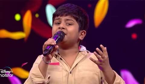 நீதான் குட்டி எஸ்பிபி : கண்கலங்கிய சரண்