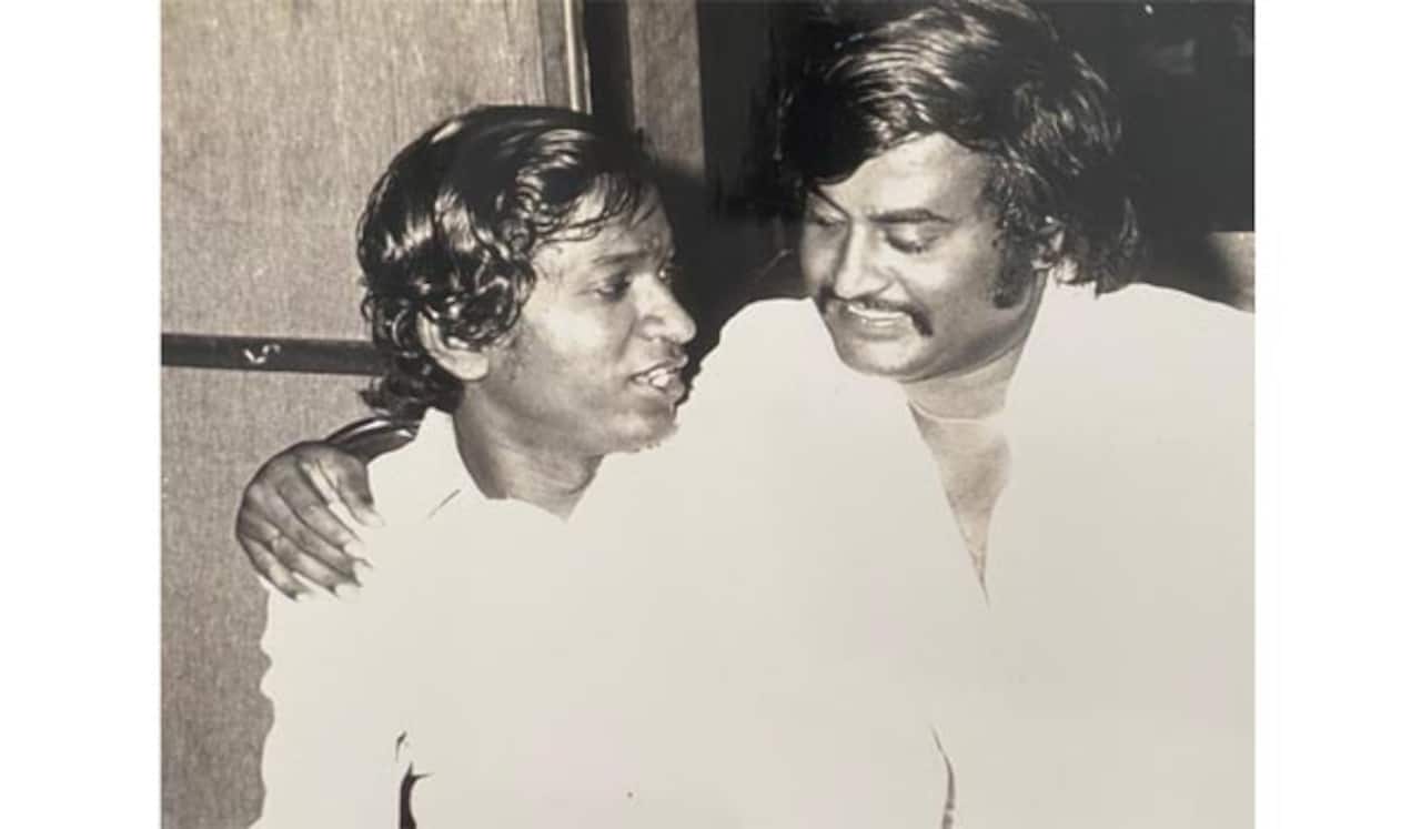ரஜினியுடனான பழைய புகைப்படத்தைப் பகிர்ந்த இளையராஜா