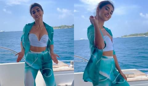 அரபிக்குத்து - மாலத் தீவிலிருந்து பூஜாவின் அட்டகாச ஆட்டம்