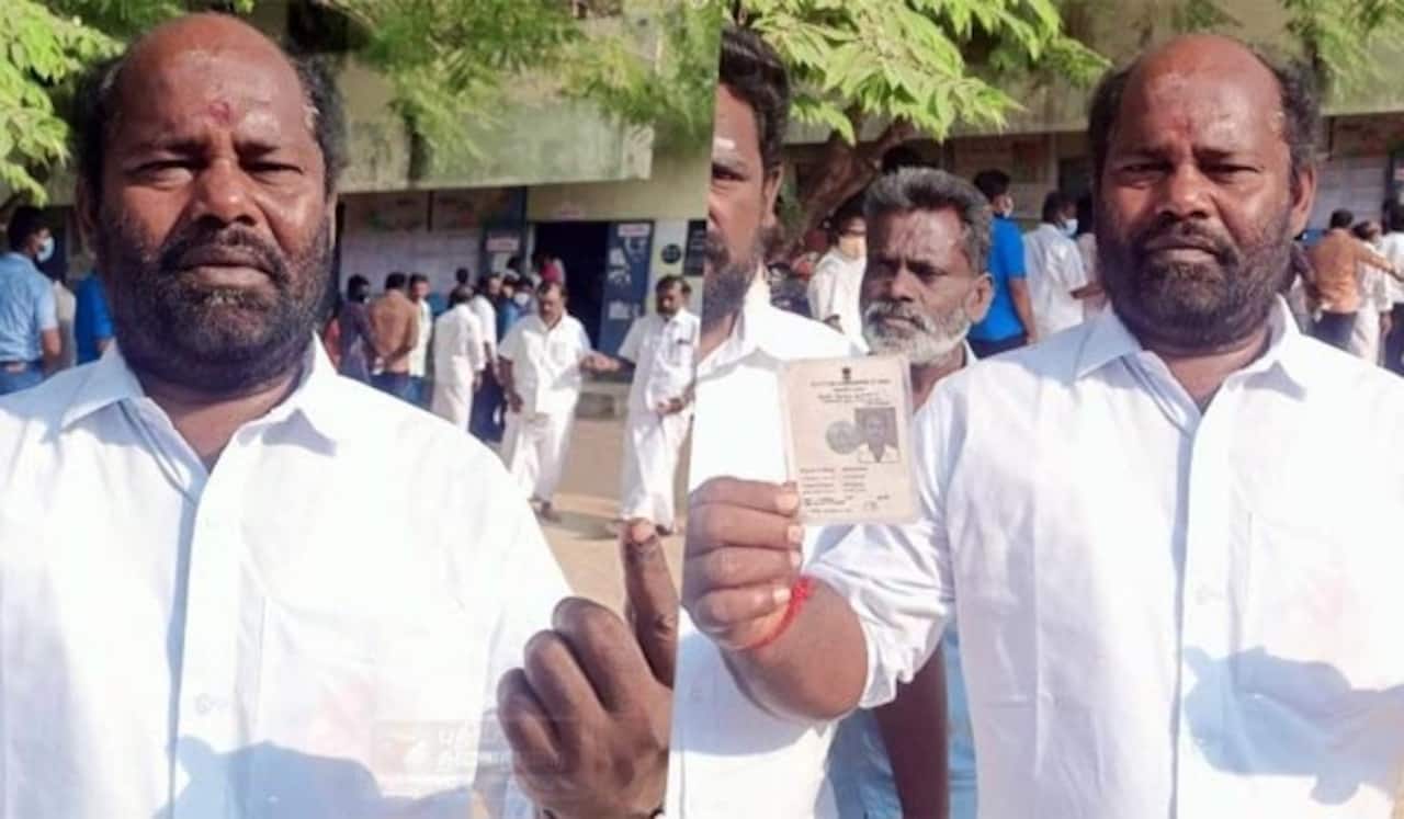 முதல் முறையாக ஓட்டளித்த ரஜினி ரசிகர்