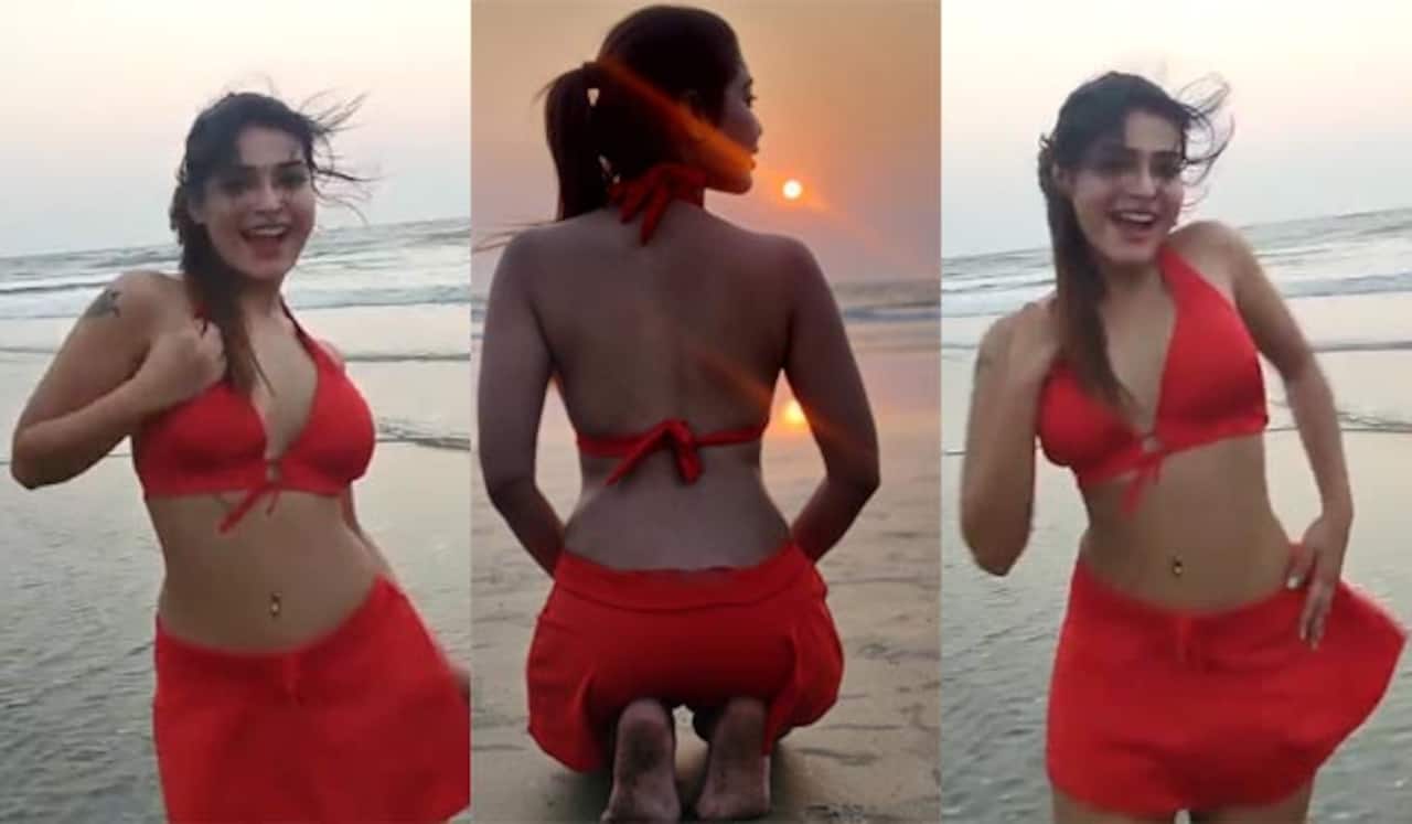 நீச்சல் உடையில் தர்ஷா குப்தா