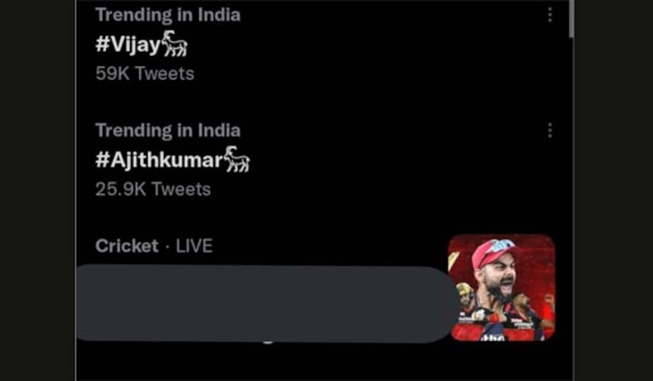 நடிகர்களின் பெயர்கள் ஆடு எமோஜியுடன் டிரெண்டாவது ஏன்?