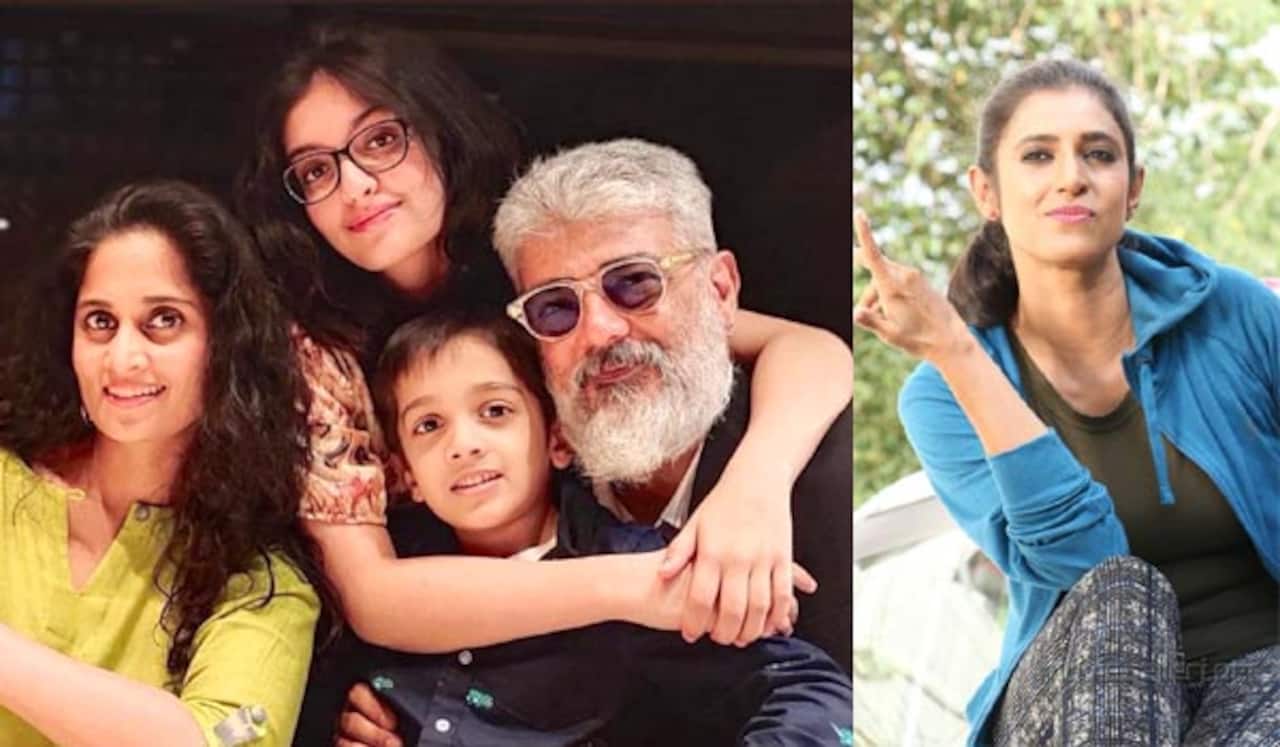 அஜித் போட்டோ : தலைவர்களை கலாய்த்த கஸ்துாரி