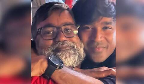 அண்ணன் செல்வராகவனை கட்டிப்பிடித்து பாசத்தை வெளிப்படுத்திய தனுஷ்!
