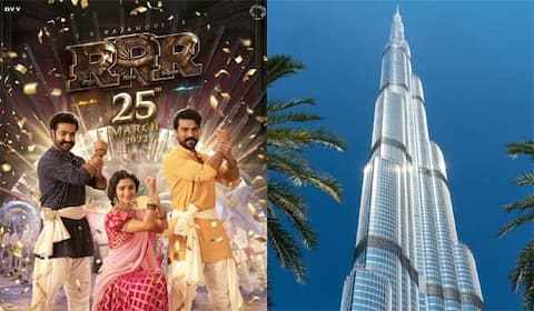 துபாய் புர்ஜ் கலிபாவில் ஆர்ஆர்ஆர் விழா
