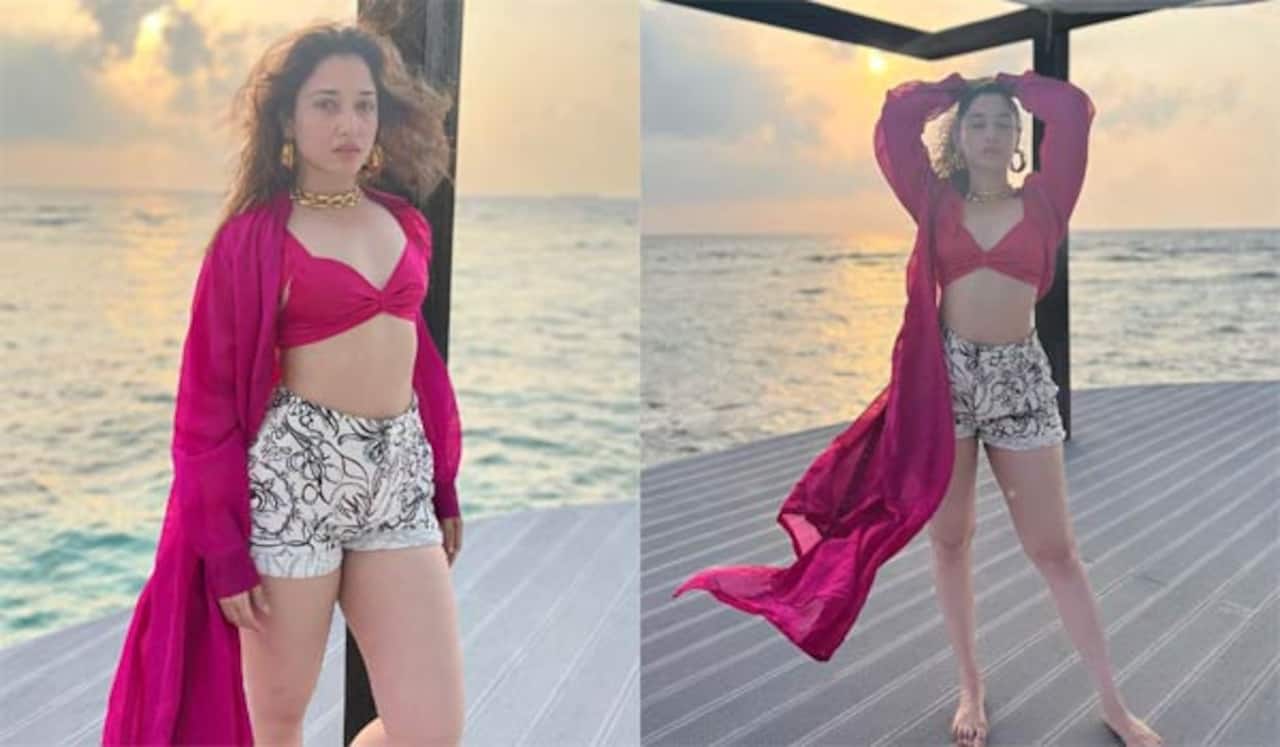 மாலத்தீவு என்றாலே போட்டோக்கள்தான் : இது தமன்னா டர்ன்