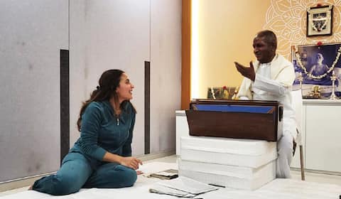 மகிழ்ச்சியாக இருங்கள் : ஐஸ்வர்யாவுக்கு இளையராஜா ஆலோசனை