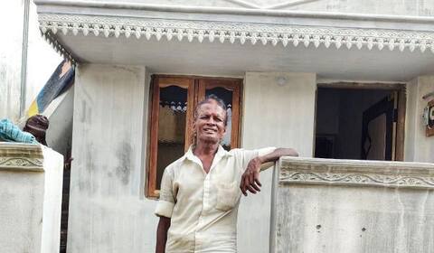 வறுமையில் வாடிய ‛பரியேறும் பெருமாள் தங்கராசுவுக்கு புதிய வீடு