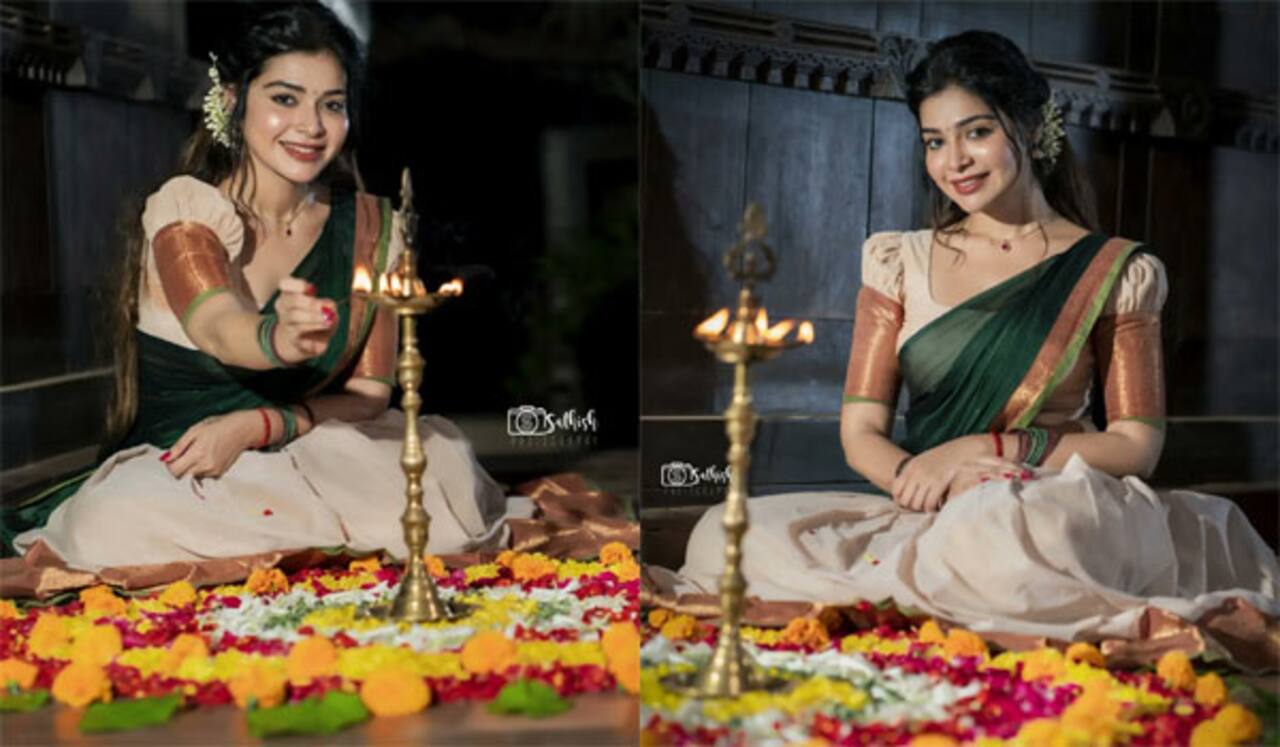 தர்ஷாவின் தமிழ் புத்தாண்டு கொண்டாட்டம்
