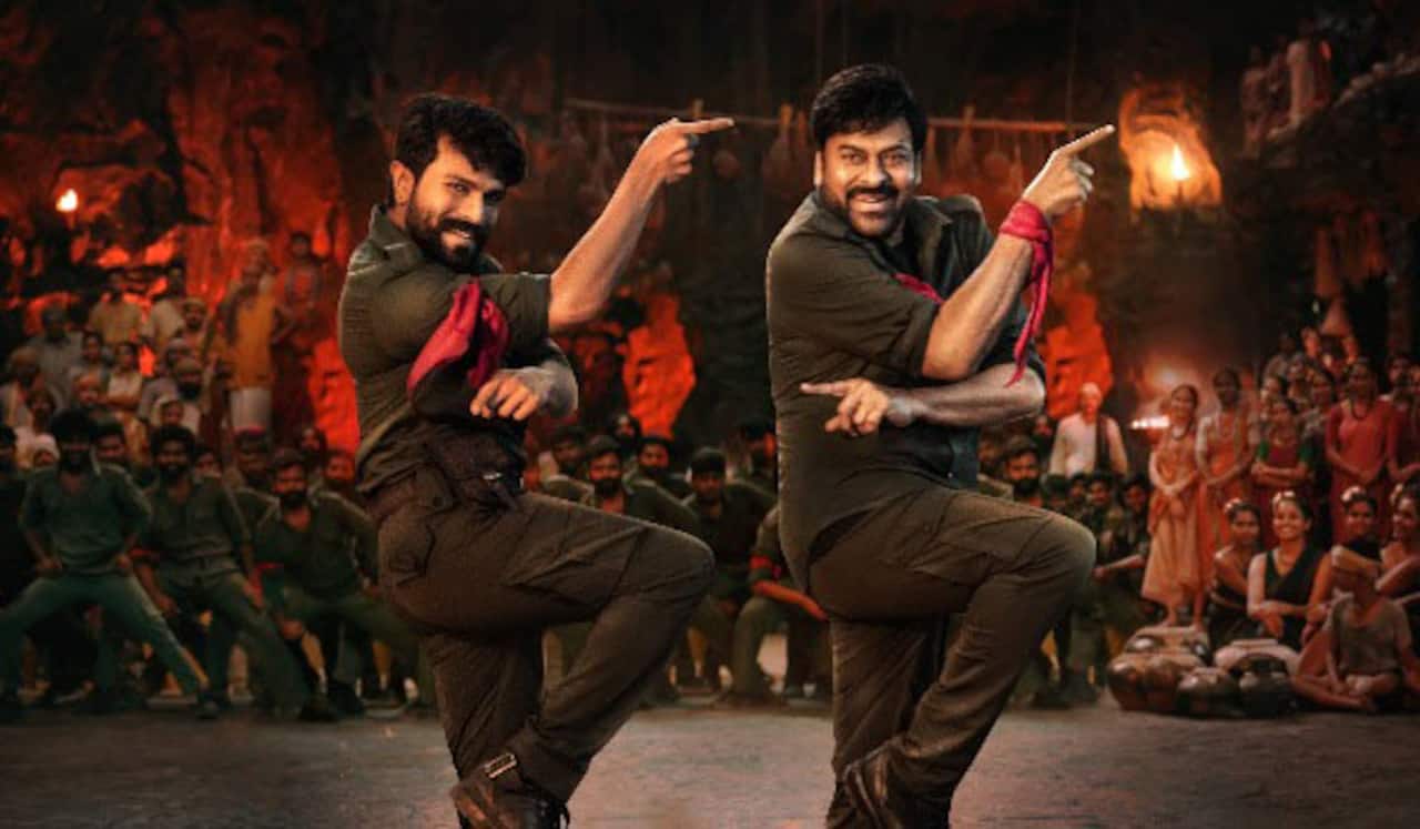 ஆச்சார்யாவுக்காக சிரஞ்சீவியும் ராம்சரணும் ஆடும் நாட்டுக்கூத்து