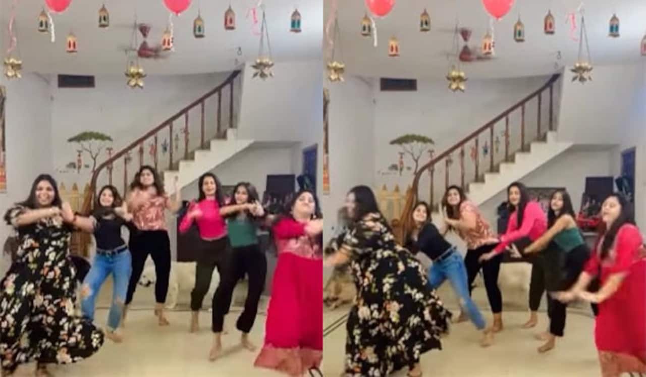கும்பலாக நடனம் போட்ட சீரியல் அழகிகள்