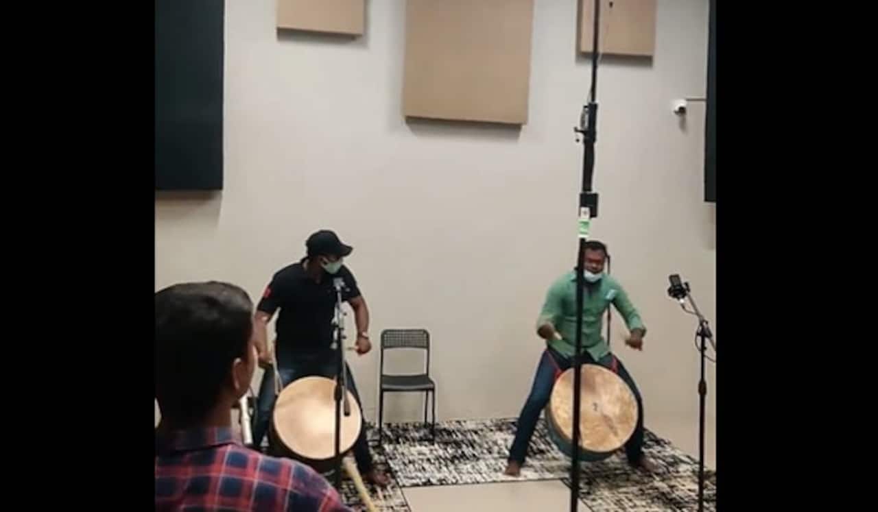 பொன்னியின் செல்வன் - வைரலாகும்  டிரம்ஸ் வீடியோ