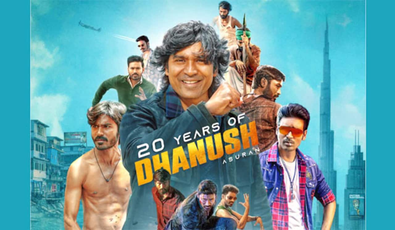 திரைவாழ்க்கையில் 20 ஆண்டுகளை கடந்த தனுஷ்