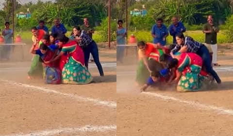 புழுதி பறக்க கபடி ஆடிய சீரியல் நடிகை