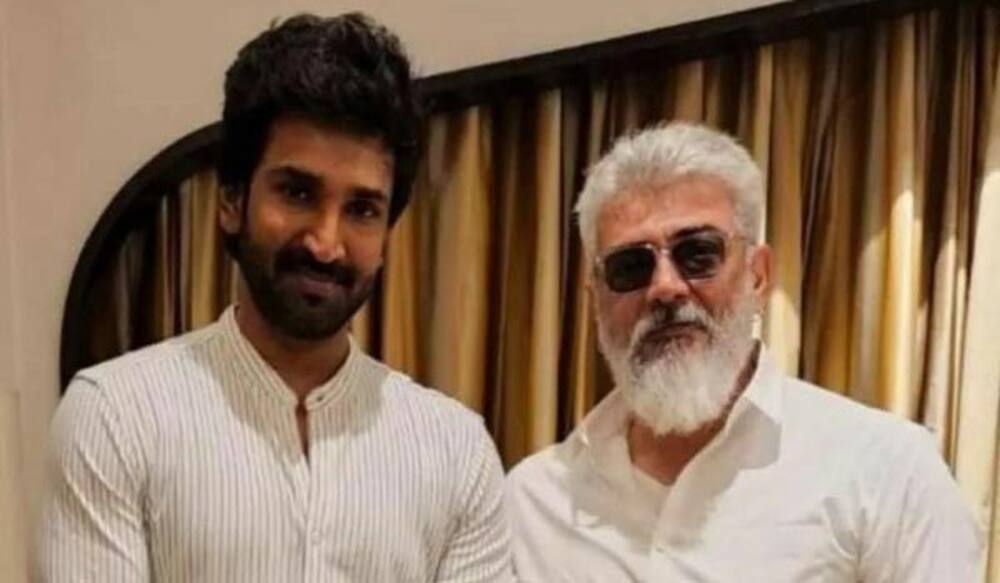 அஜித்துக்கு நேரில் சென்று திருமண அழைப்பு விடுத்த ஆதி