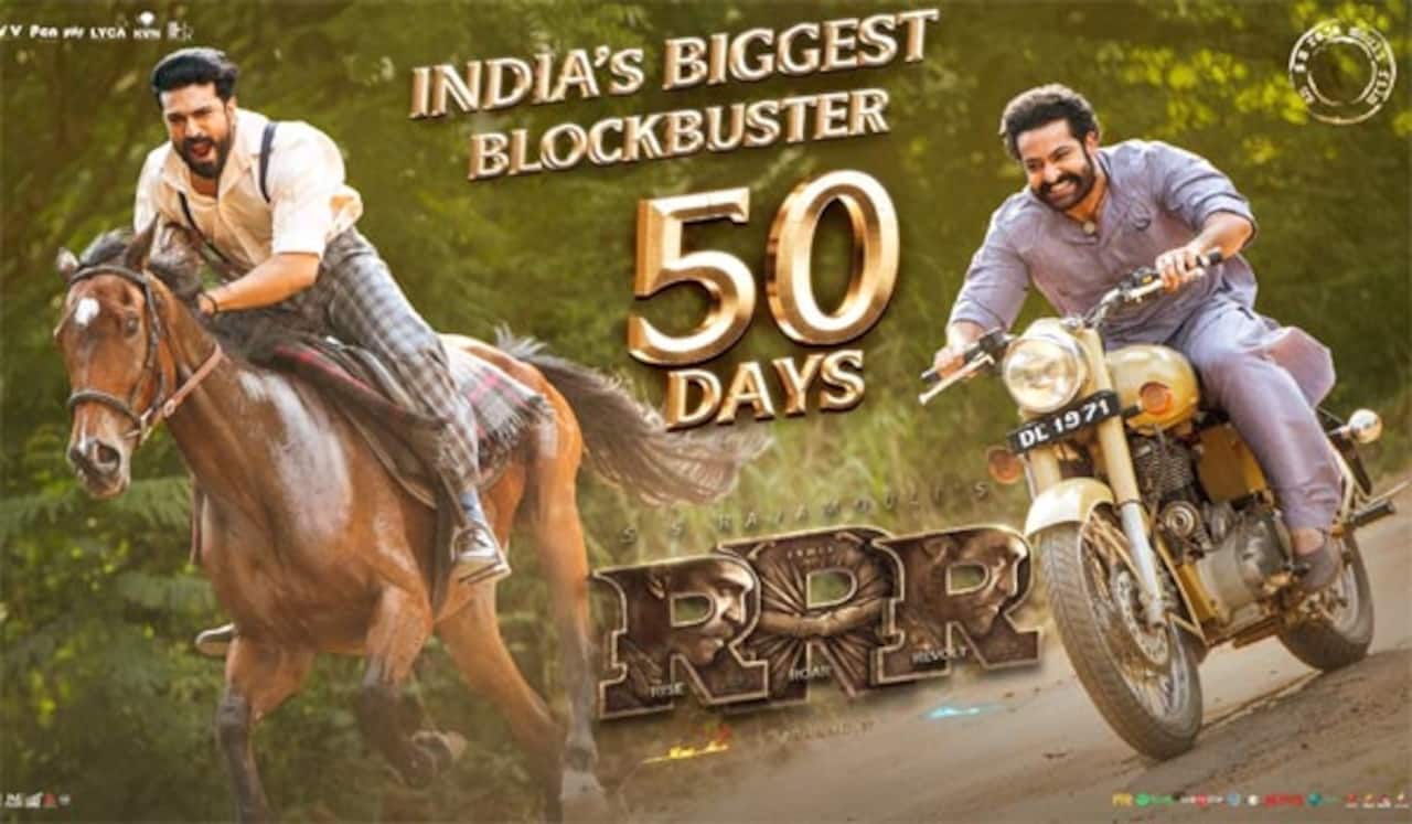 ஆர்ஆர்ஆர் படத்தின் 50வது நாள் கொண்டாட்டம்