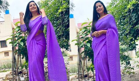 ஊதா ஊதா ஊதாப்பூ பாடலை முணுமுணுக்க வைக்கும் மதுமிதா