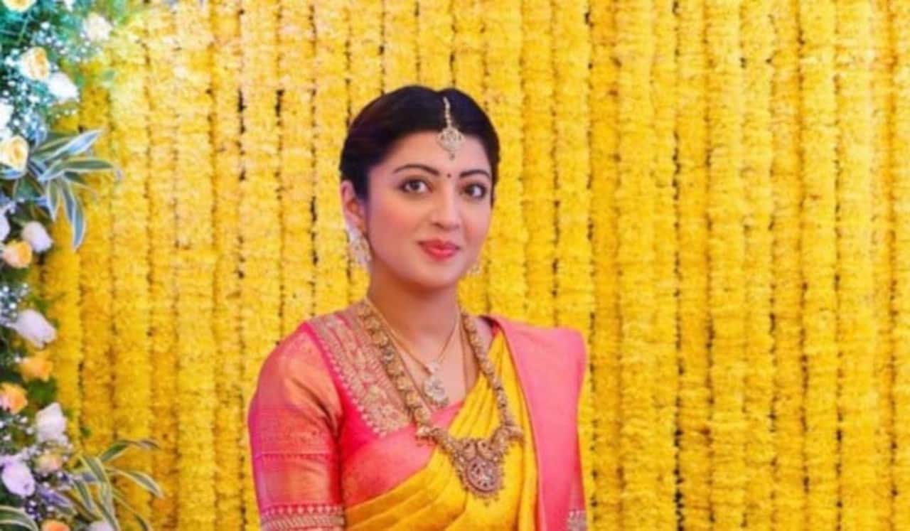 எளிமையாக நடந்த பிரணிதா சுபாஷ் வளைகாப்பு
