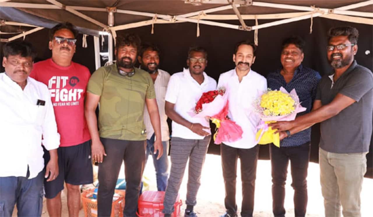 மாமன்னன் படப்பிடிப்பில் இணைந்த பகத் பாசில்