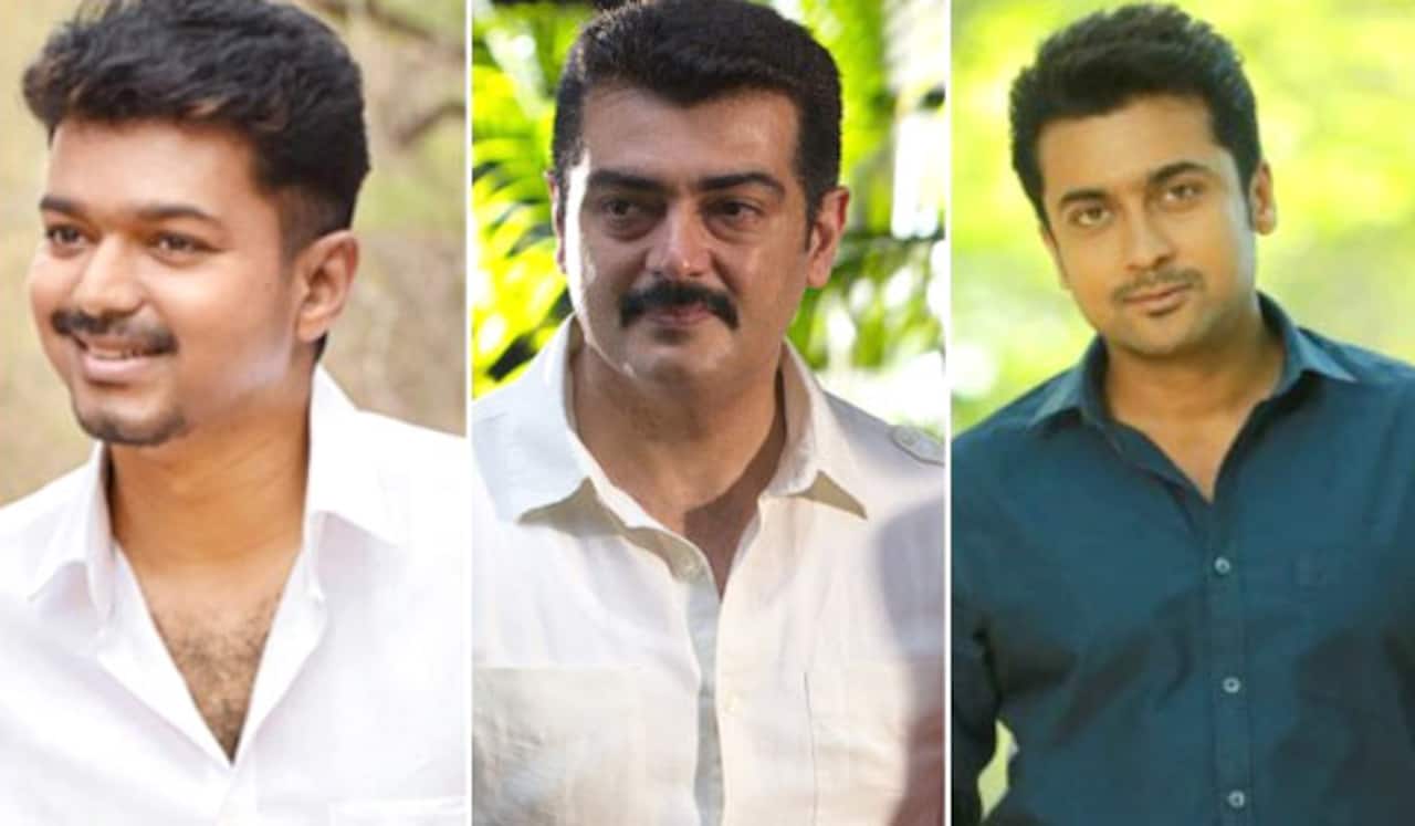 இந்தியாவின் அதிக பிரபல நடிகர் : நம்பர் 1 விஜய், நம்பர் 6 அஜித்குமார்