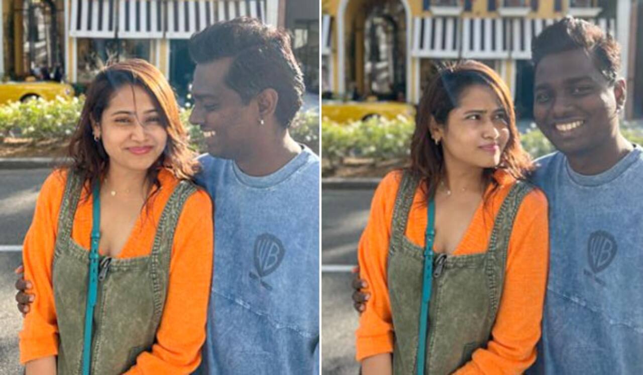 ‛நீ என்னை பார் நான் உன்னை பார்க்கிறேன் - ரொமான்ஸ் மூடில் பிரியா அட்லி