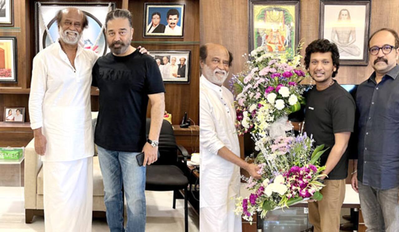 ரஜினியை சந்தித்த கமல், லோகேஷ்