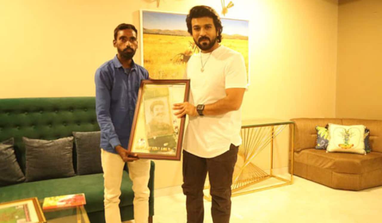 ராம்சரணை சந்திக்க 264 கிலோமீட்டர் நடந்து வந்த ரசிகர்