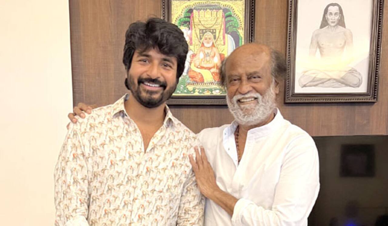 வாழ்நாளில் மறக்க முடியாத நாள் - ரஜினியை சந்தித்த சிவகார்த்திகேயன் குஷி