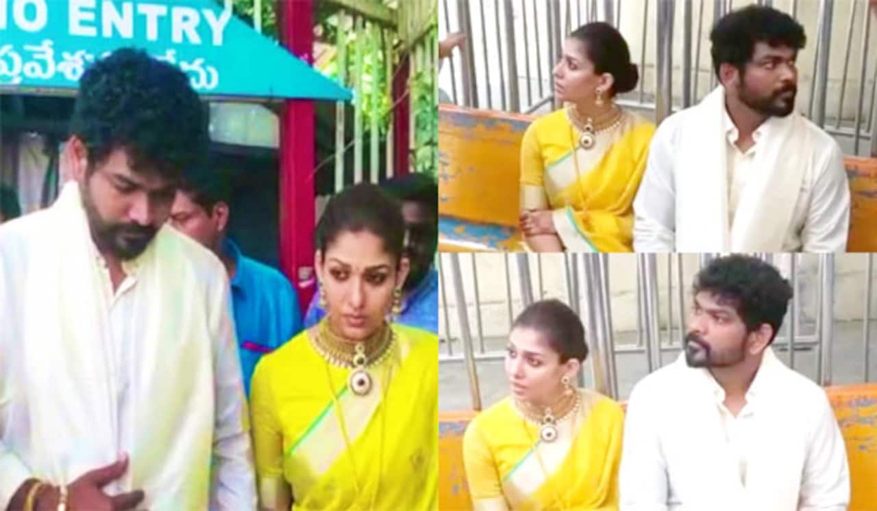 திருமணம் முடித்த கையோடு திருப்பதியில் விக்கி - நயன் வழிபாடு