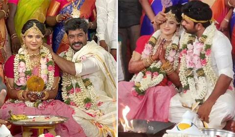 நவீன் - கண்மணி திருமணம் வைபவம் : குவியும் வாழ்த்துகள்