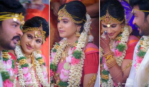 திருமணத்தன்று மனமேடையில் கண்கலங்கிய கண்மணி!