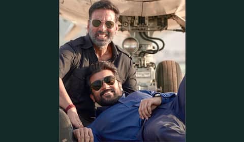 அக்ஷய்குமாருடன் நடித்த சூர்யா - வைரலாகும் புகைப்படம்