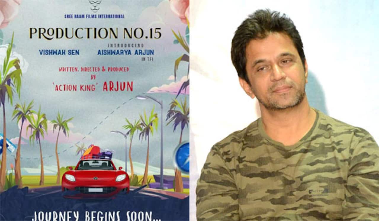 அர்ஜுன் இயக்கும் தெலுங்கு படத்தின் அறிவிப்பு வெளியானது