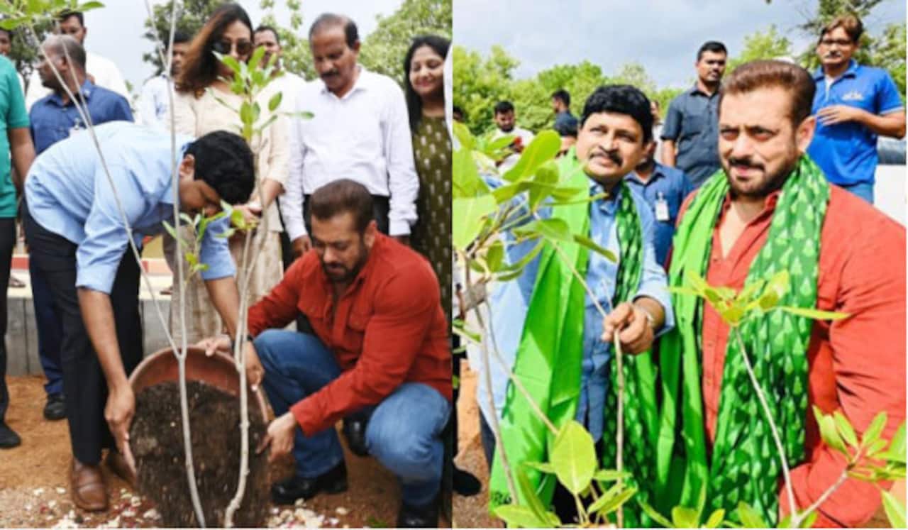 மரம் நடச்சொல்லி ரசிகர்களை உற்சாகப்படுத்திய சல்மான்கான்