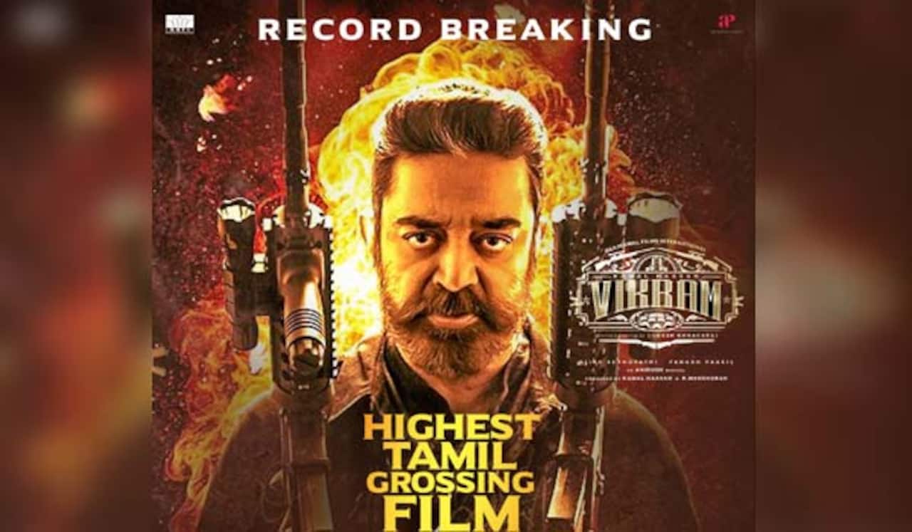 3 வாரத்தில் 380 கோடி வசூலித்த விக்ரம்