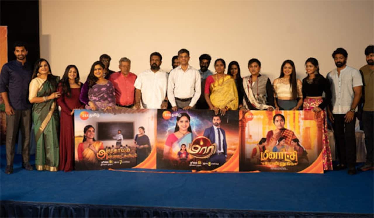 ஜீ தமிழ் தொலைக்காட்சியில் மூன்று பிரதான தொடர்கள் ஆரம்பம்