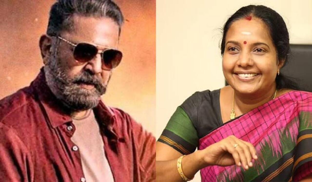 விக்ரம் படம் பார்த்துவிட்டு கமலை  வாழ்த்திய வானதி  சீனிவாசன்